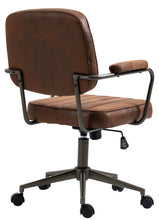 Lade das Bild in den Galerie-Viewer, Bürostuhl Natrona cognac LinkeHomeStore