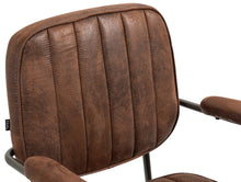 Lade das Bild in den Galerie-Viewer, Bürostuhl Natrona cognac LinkeHomeStore