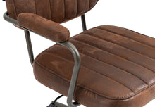 Lade das Bild in den Galerie-Viewer, Bürostuhl Natrona cognac LinkeHomeStore