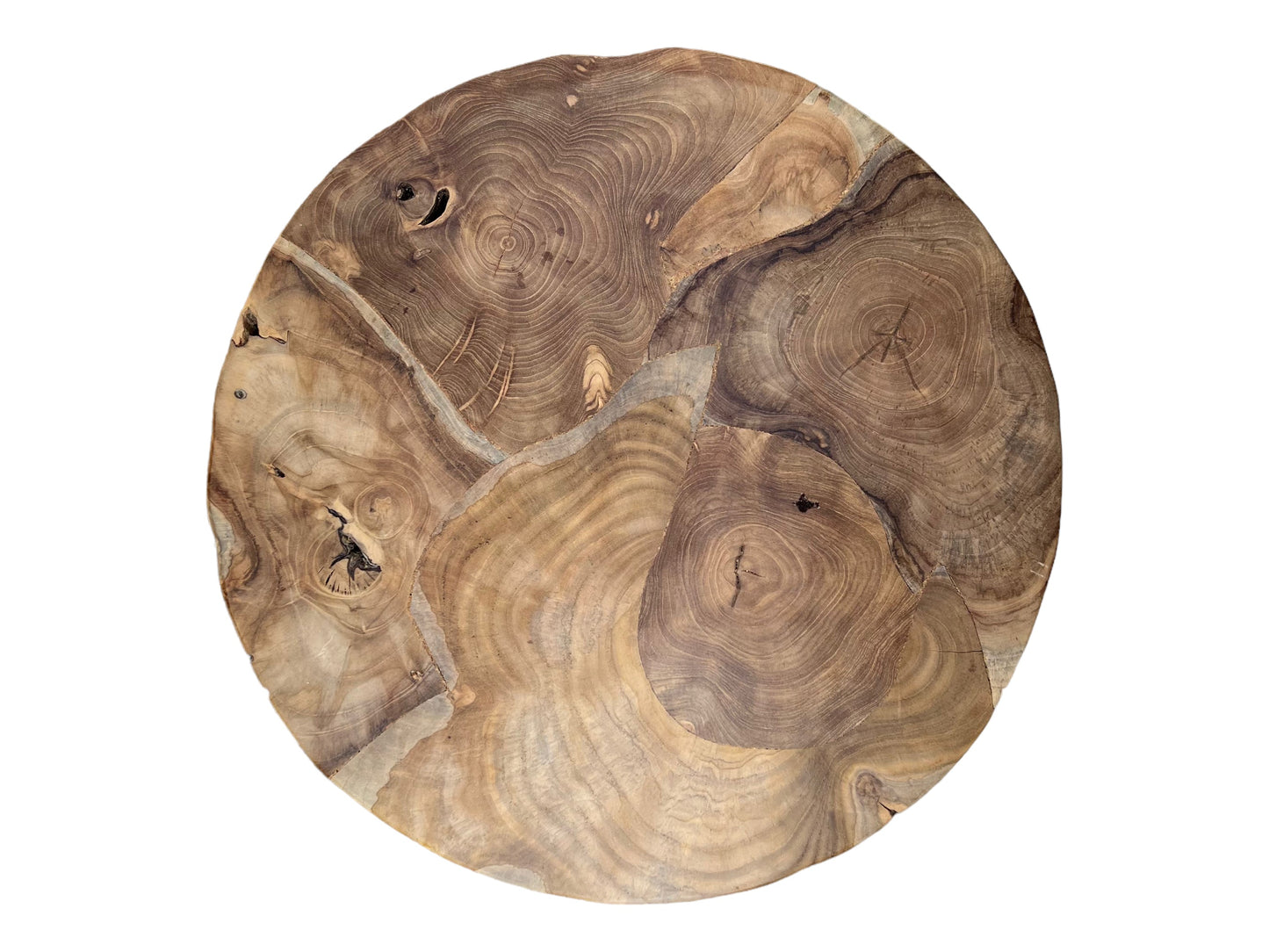 TEAK HAIRPIN – Handgefertigter Couchtisch aus massivem Teakholz mit Metallbeinen FaHome