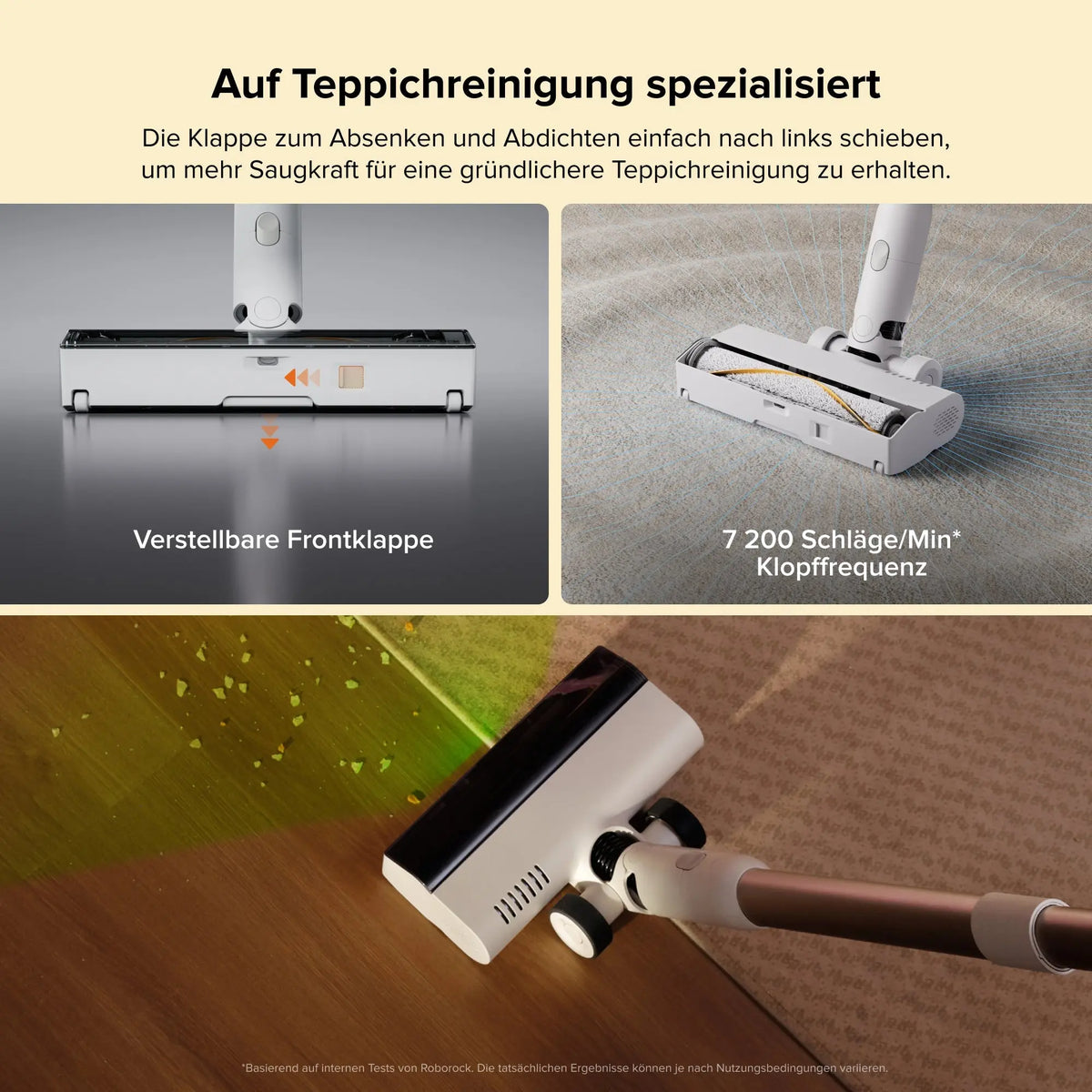 Roborock H60 Hub Akku-Staubsauger mit Absaugstation kaufen | LinkeHomeStore