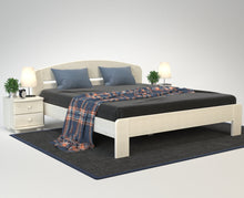 Lade das Bild in den Galerie-Viewer, Anika Kieferbett | Massivholz | Naturholz | 100% Bio-Bett Kiefer Massivholz