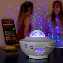 Lade das Bild in den Galerie-Viewer, LED-Laser-Sternenprojektor - mit Lautsprecher