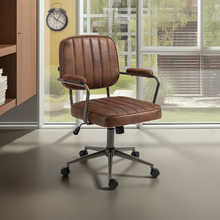 Lade das Bild in den Galerie-Viewer, Bürostuhl Natrona cognac LinkeHomeStore