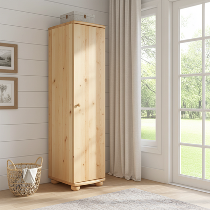Natura-Kiefer - Kleiderschrank Kiefer Massivholz Kiefer Massivholz