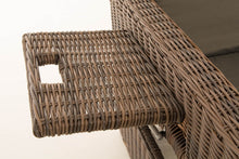 Lade das Bild in den Galerie-Viewer, Polyrattan Sofa - braun-meliert
