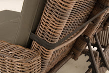 Lade das Bild in den Galerie-Viewer, Polyrattan Sofa - braun-meliert
