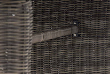 Lade das Bild in den Galerie-Viewer, Polyrattan Tisch - XL 200 x 90 cm grau-meliert
