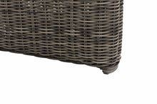Lade das Bild in den Galerie-Viewer, Polyrattan Tisch - XL 200 x 90 cm grau-meliert
