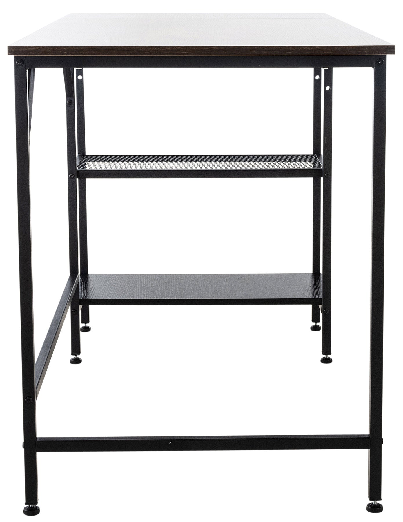OviedoWork Compact Office Desk mit Seitenregal – 120 cm LinkeHomeStore