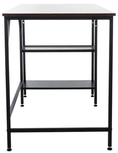OviedoWork Compact Office Desk mit Seitenregal – 120 cm LinkeHomeStore