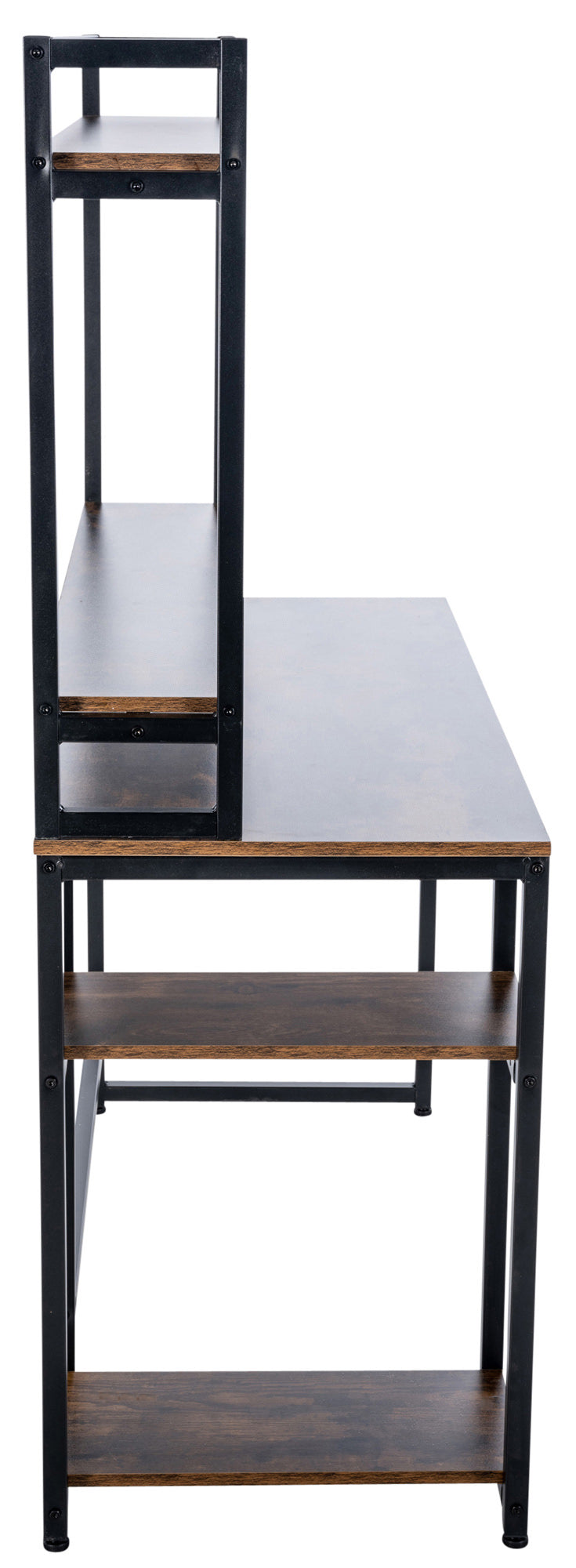 BillingsPro Loft-Schreibtisch mit Regal – Modernes Bürodesign LinkeHomeStore