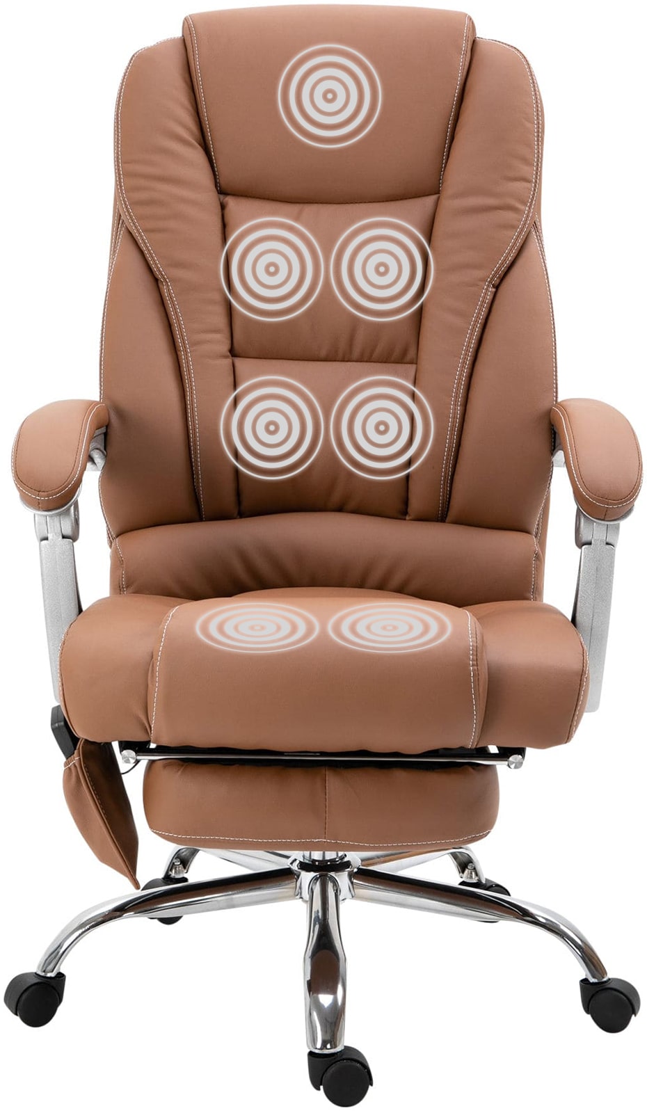 Pacific RelaxPro Massage-Bürostuhl – Luxuskomfort mit 7-Punkt-Massage LinkeHomeStore