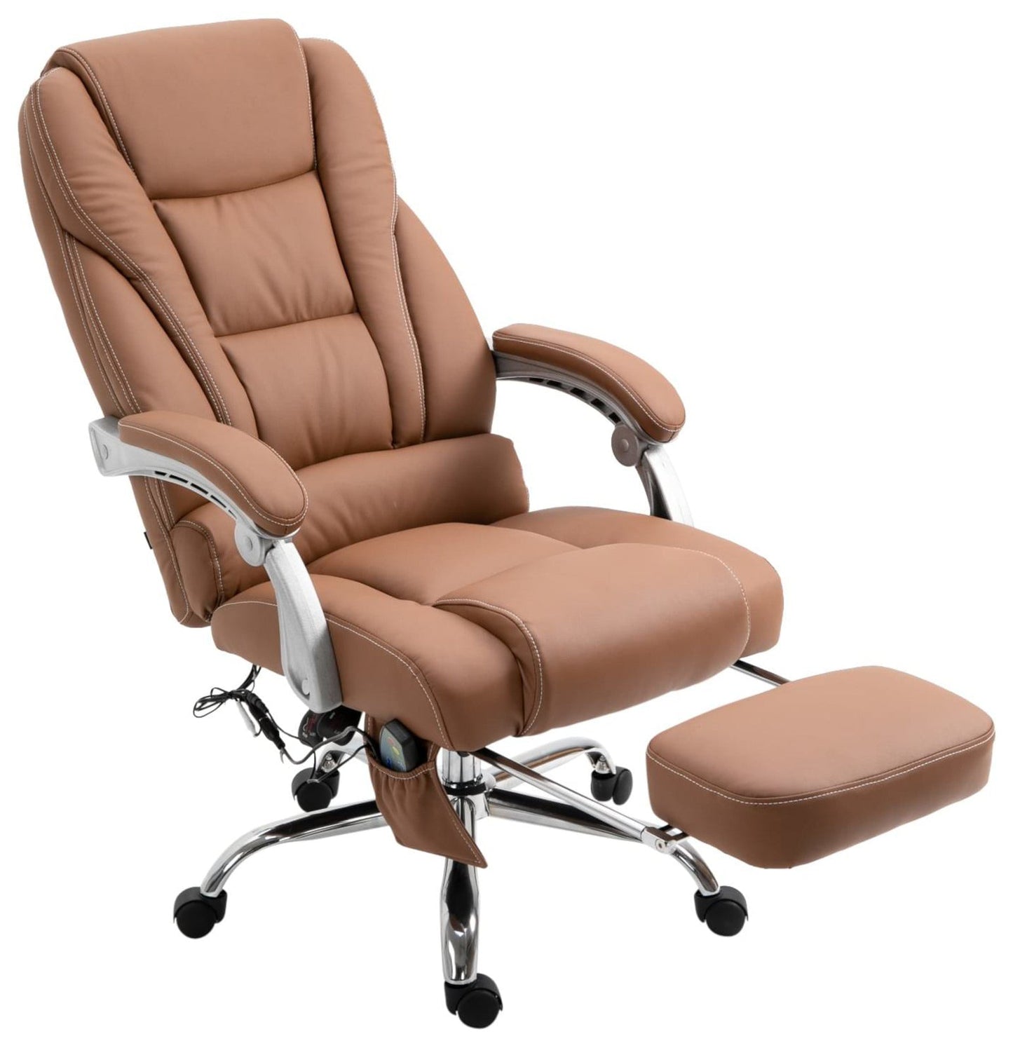 Pacific RelaxPro Massage-Bürostuhl – Luxuskomfort mit 7-Punkt-Massage LinkeHomeStore