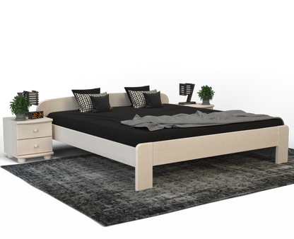 Claudia Kieferbett | Massivholz | Naturholz | 100% Bio-Bett Kiefer Massivholz