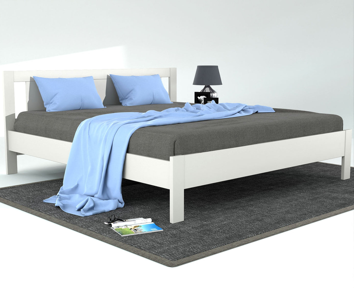 Jana Kieferbett  | Massivholz | Naturholz | 100% Bio-Bett Kiefer Massivholz