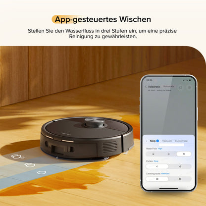 Roborock Q7 M5 Set Saug- und Wischroboter mit zusätzlichem Wischtuch*2 Stk. (Upgrade vom Q7 Max)