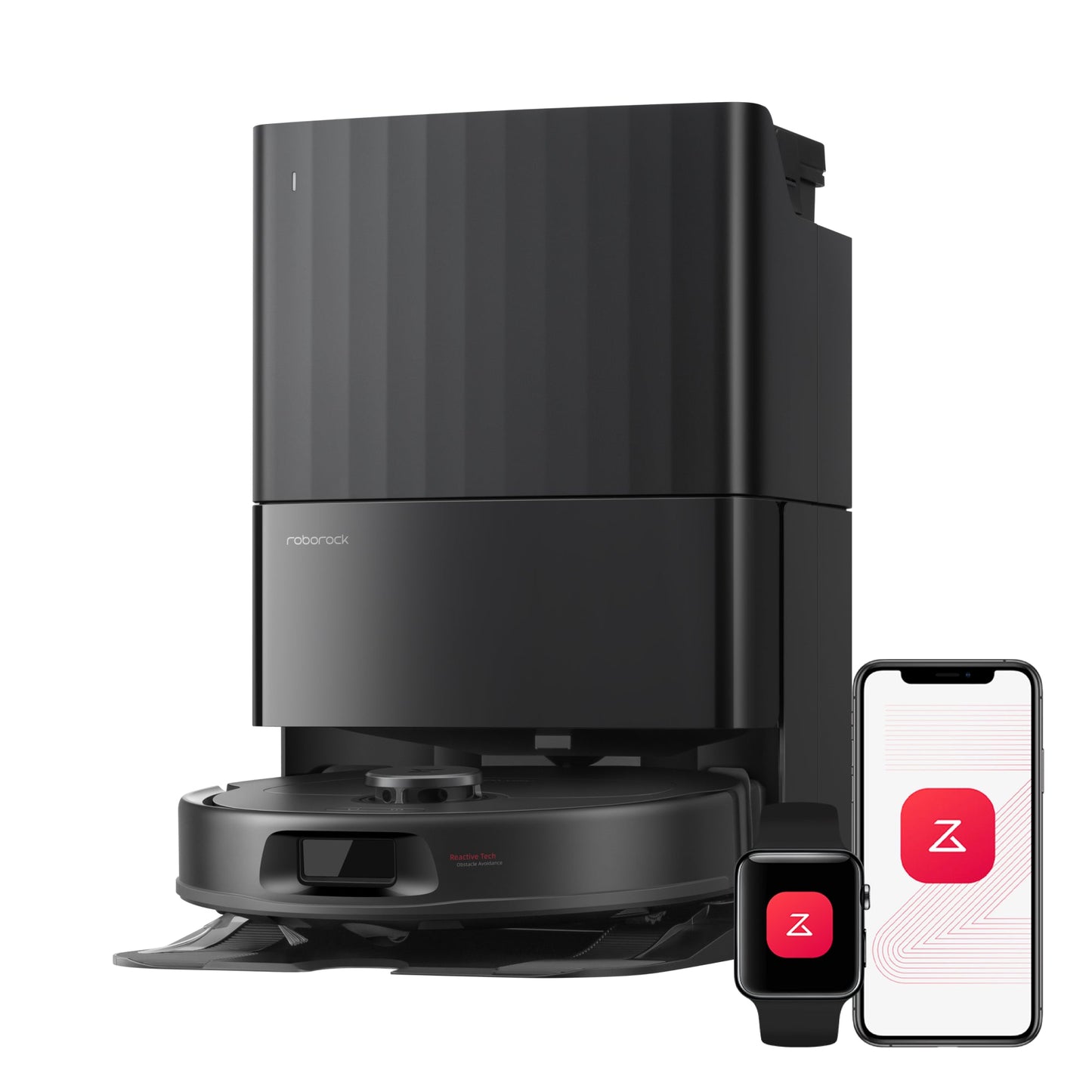 Roborock Qrevo S Pro Saug- und Wischroboter – Saugkraft von 18.500 Pa und Multifunktions-Dockingstation