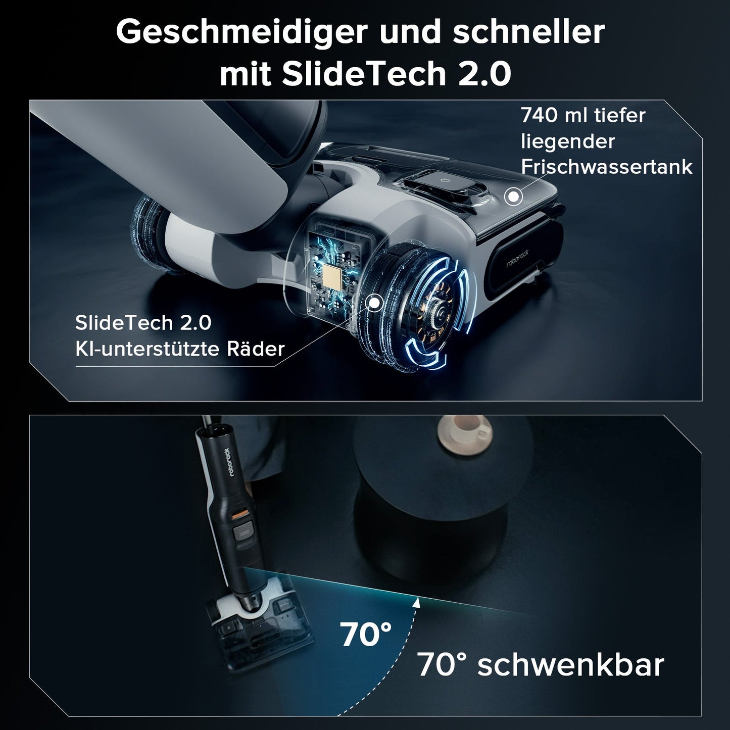 Roborock F25 ACE Combo 5-in-1 Nass- und Trockensauger