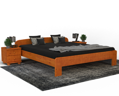 Claudia Kieferbett | Massivholz | Naturholz | 100% Bio-Bett Kiefer Massivholz