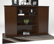 Lade das Bild in den Galerie-Viewer, Anika Kommode | Sideboard | Anrichte | 2-Türig | Mitte offene Regale | 100% Bio Kiefer Massivholz Kiefer Massivholz
