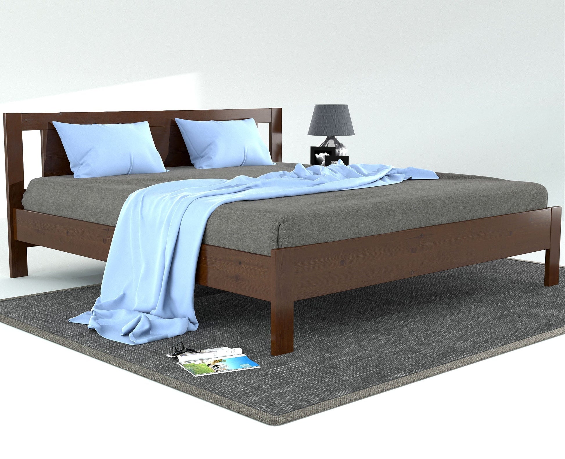 Jana Kieferbett  | Massivholz | Naturholz | 100% Bio-Bett Kiefer Massivholz