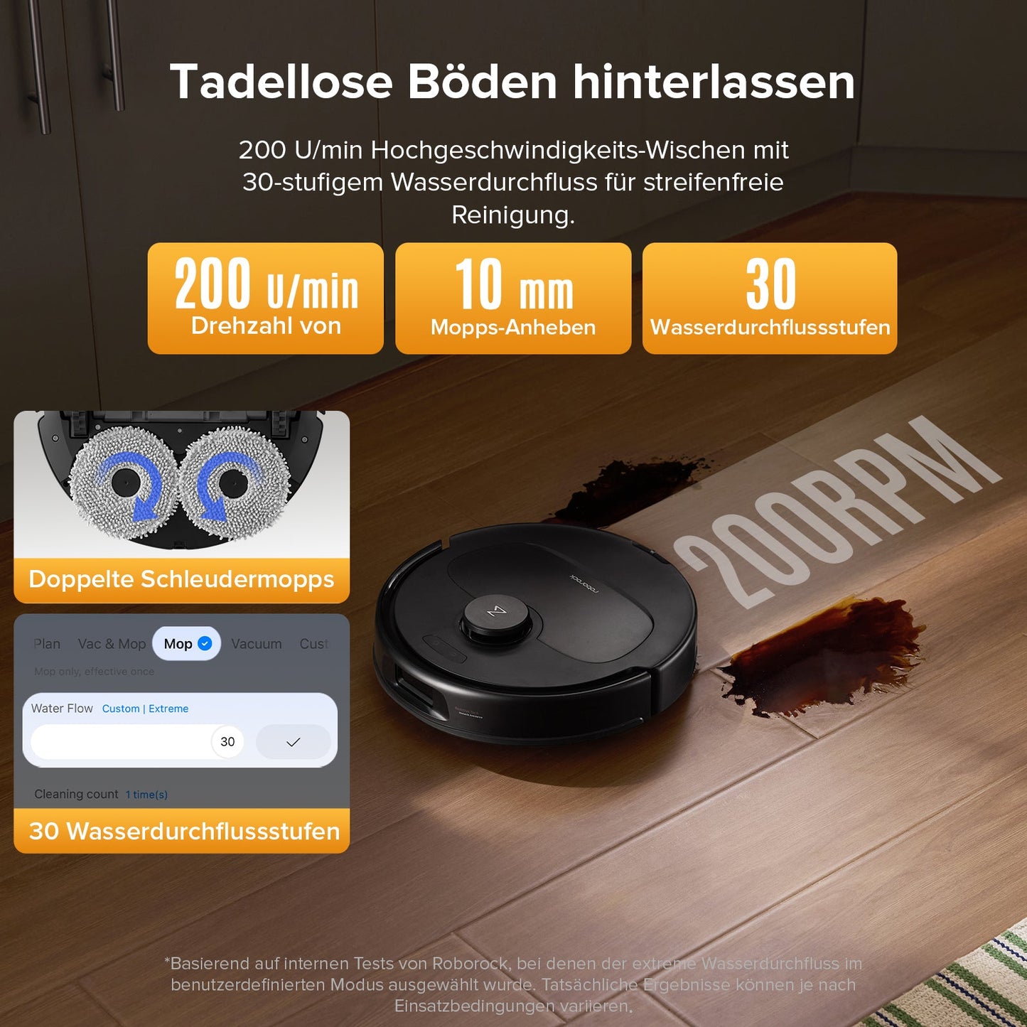 Roborock QV 35S Saugroboter mit Multifunktions-Dockingstation