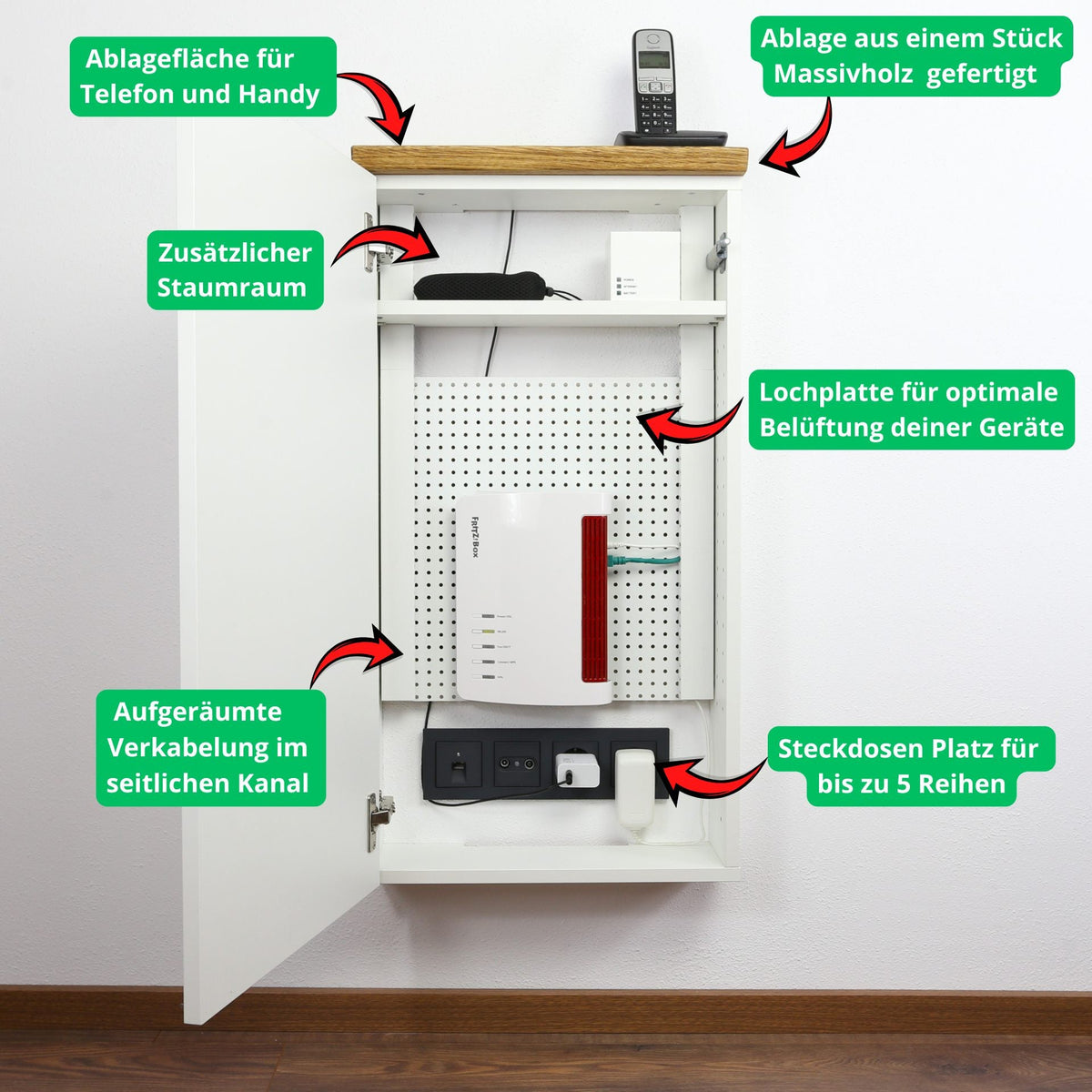 Telefonschrank | Routerschrank LOLE HomeBase LP