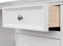 Lade das Bild in den Galerie-Viewer, Bologna Elegante Massivholz Kiefer Schreibtisch | Farbe weiß
