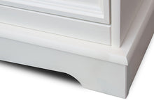 Lade das Bild in den Galerie-Viewer, Bologna Elegante Massivholz Kiefer Schreibtisch | Farbe Weiß - Eiche Kiefer Massivholz
