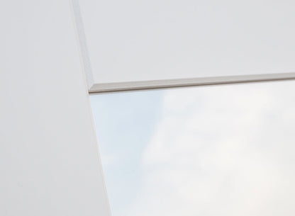 Bologna Elegante Massivholz Kiefer Spiegel Garderobe | Farbe weiß