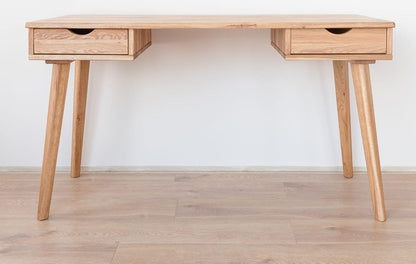 Savona Massivholz Eichentisch Schreibtisch 2.0 Kiefer Massivholz