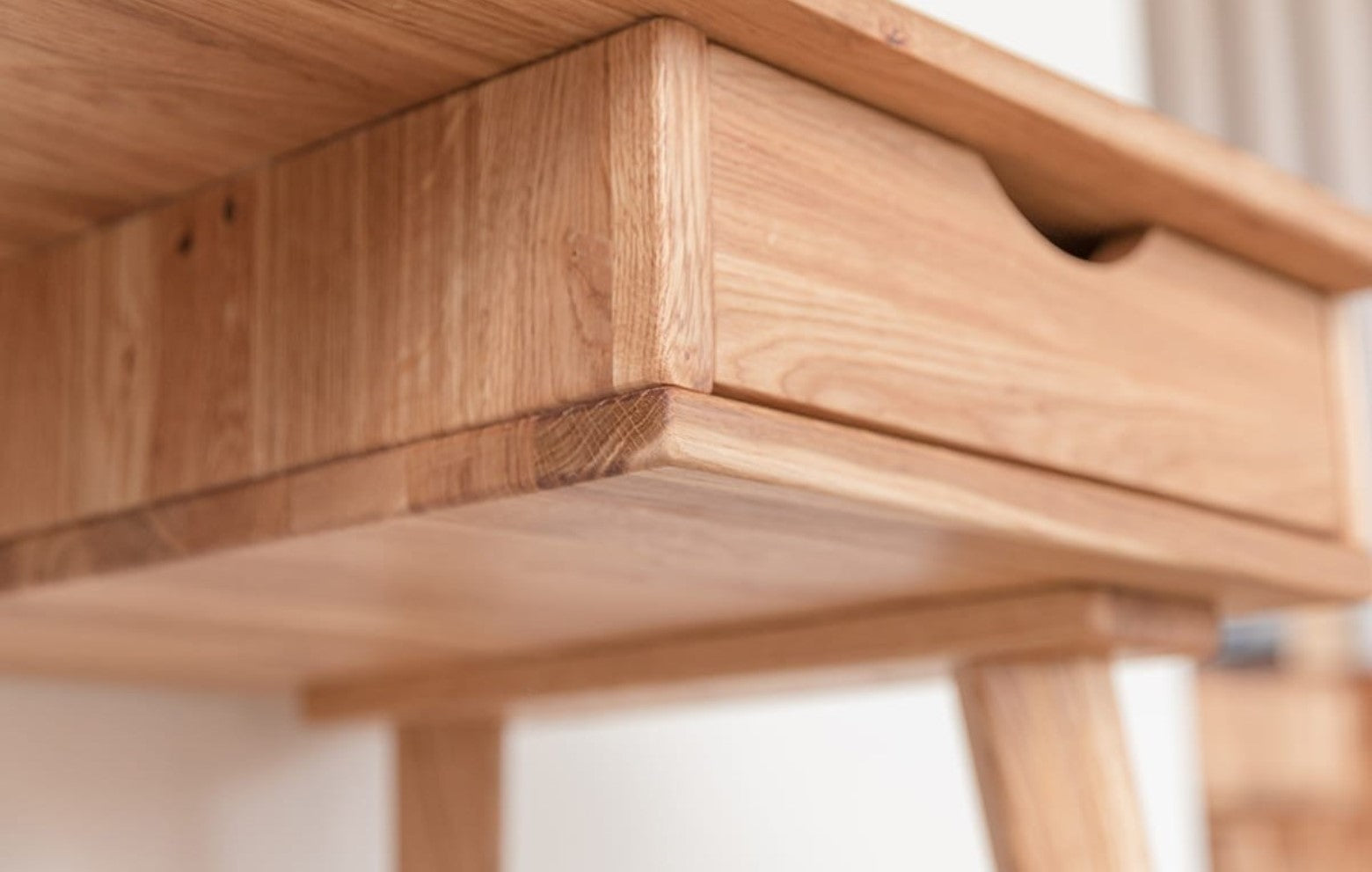 Savona Massivholz Eichentisch Schreibtisch 2.0 Kiefer Massivholz