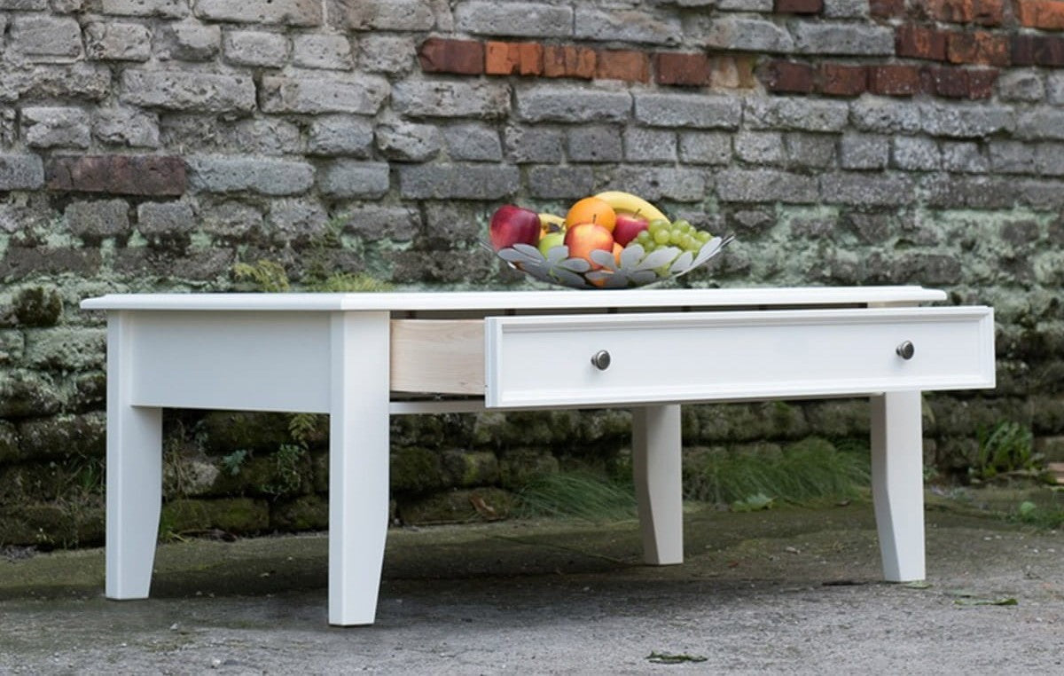 Bologna Elegante Couchtisch Kiefer Massivholz
