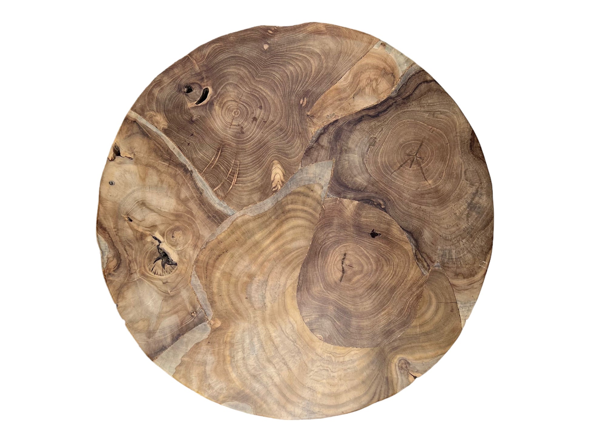 TEAK HAIRPIN – Handgefertigter Couchtisch aus massivem Teakholz mit Metallbeinen FaHome