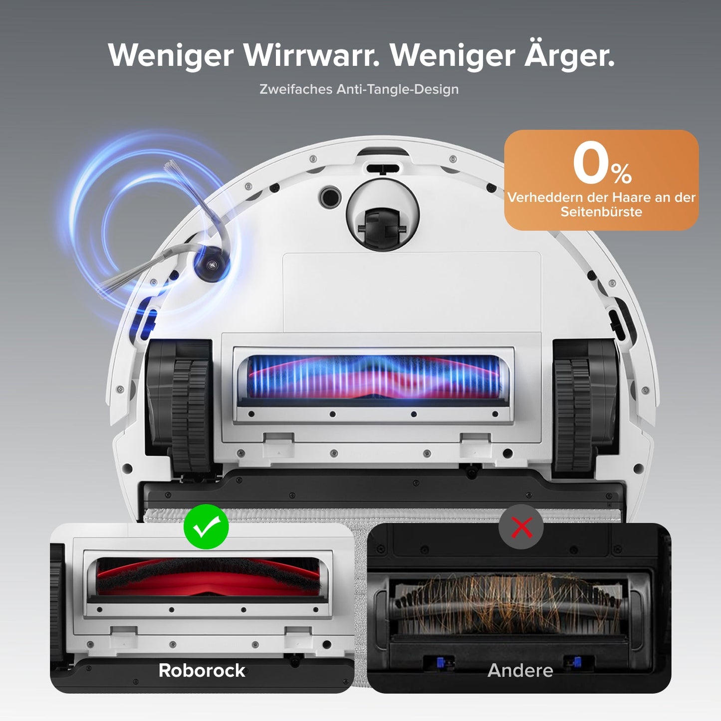 Roborock Q10 S5+ Set Saug- und Wischroboter mit Auto-Entleerungsstation mit zwei zusätzlichen Staubbeuteln