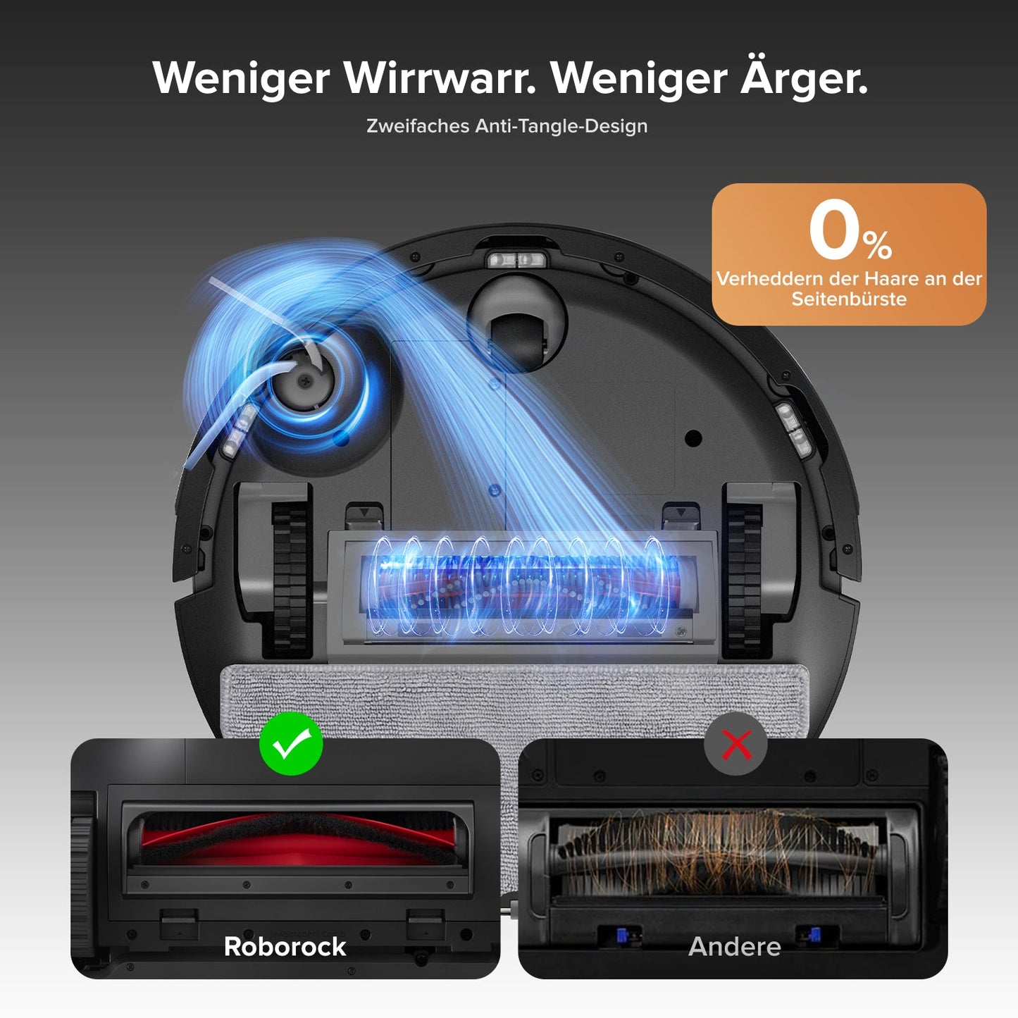 Roborock Q10 S5+ Set Saug- und Wischroboter mit Auto-Entleerungsstation mit zwei zusätzlichen Staubbeuteln
