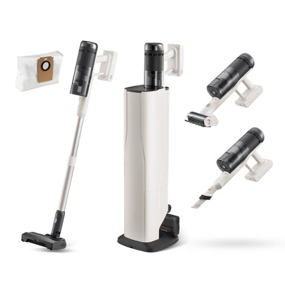 Roborock H60 Hub Pro Akku-Staubsauger mit Absaugstation