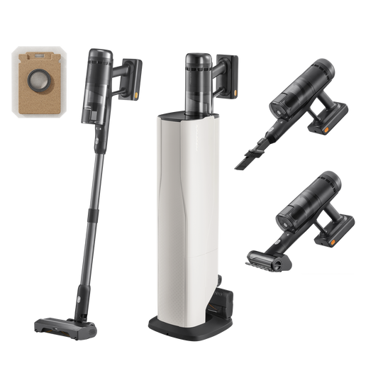 Roborock H60 Hub Ultra Akku-Staubsauger mit Absaugstation