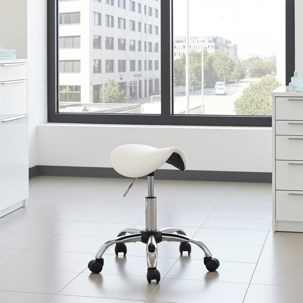 Augsburg ProLine Sattel-Arbeitshocker – Ergonomisch & Pflegeleicht LinkeHomeStore