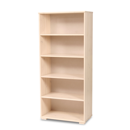 Vanessa Büroschrank Dielenschrank | mit 5-Regalfächern | 100% Bio Kiefer Massivholz Kiefer Massivholz
