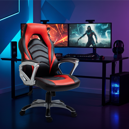 Foxton SportLine Kunstleder-Bürostuhl – Dynamisch, komfortabel & ergonomisch LinkeHomeStore