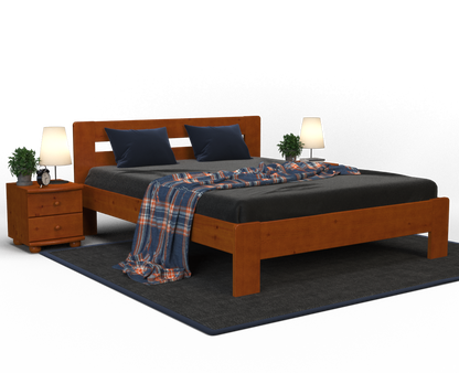 Markus Kieferbett | Massivholz | Naturholz | 100% Bio-Bett Kiefer Massivholz