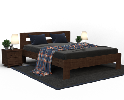 Markus Kieferbett | Massivholz | Naturholz | 100% Bio-Bett Kiefer Massivholz