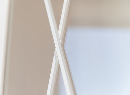 Milano Elite Massivholz Kiefer Vitrine 2D | Farbe Weiß/Kiefer Kiefer Massivholz