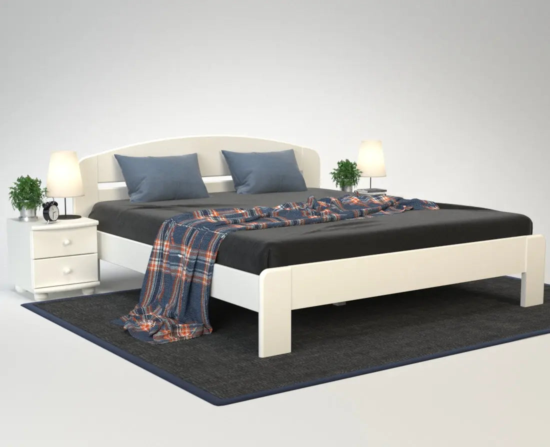 Anika Kieferbett | Massivholz | Naturholz | 100% Bio-Bett Kiefer Massivholz