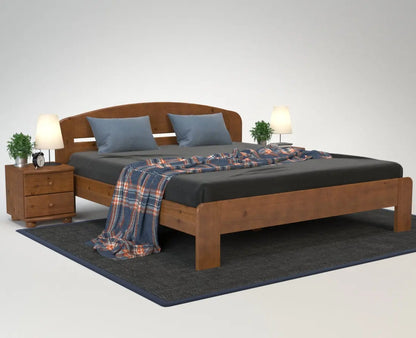 Anika Kieferbett | Massivholz | Naturholz | 100% Bio-Bett Kiefer Massivholz