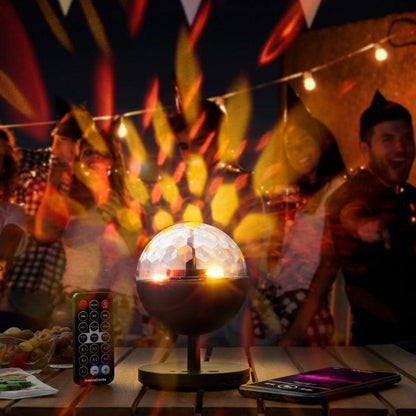 LED-Discokugel mit Bluetooth-Lautsprecher – Perfekt für Partys und Feiern LinkeHomeStore