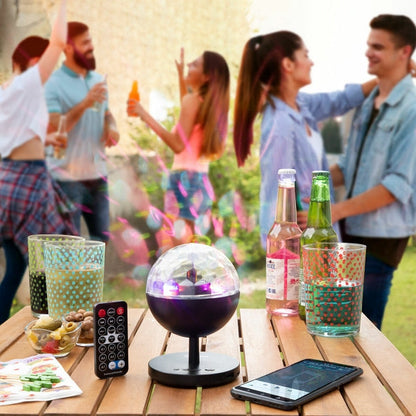LED-Discokugel mit Bluetooth-Lautsprecher – Perfekt für Partys und Feiern LinkeHomeStore