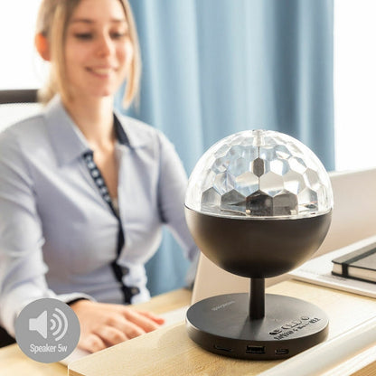 LED-Discokugel mit Bluetooth-Lautsprecher – Perfekt für Partys und Feiern LinkeHomeStore
